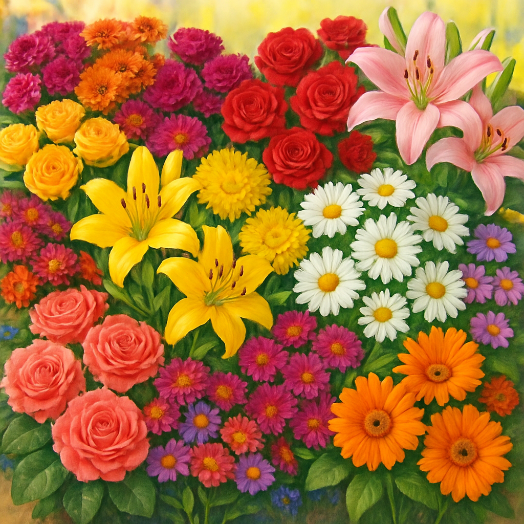 Beautiful floral arrangements